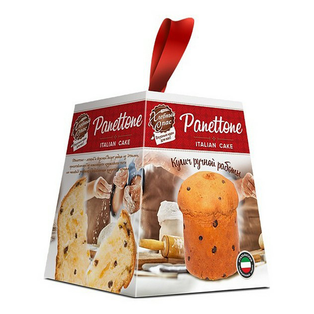 Кулич итальянский «Хлебный Спас» Panettone, 450 г