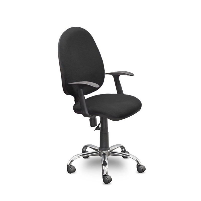 

Кресло UP_EChair 223 PC ткань черная С11, хром