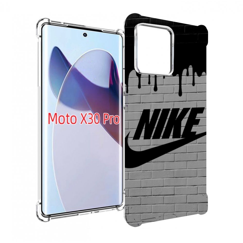 

Чехол MyPads найк в краске для Motorola Moto X30 Pro, Прозрачный, Tocco