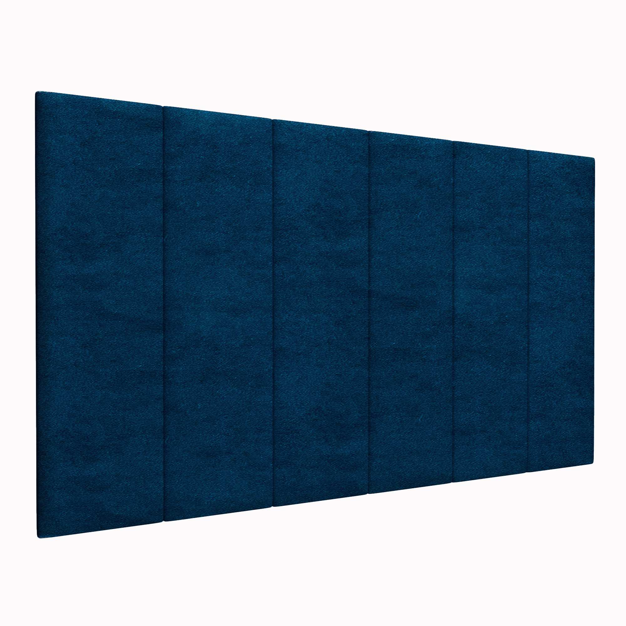Шумо звукоизоляционные мягкие панели Velour Blue 30х100 см 4 шт. мягкие кубики плюшики весёлая азбука