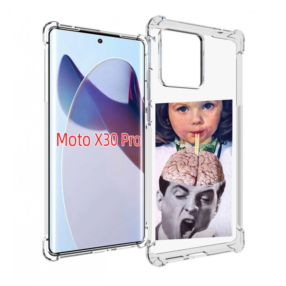 

Чехол MyPads на-здоровье для Motorola Moto X30 Pro, Прозрачный, Tocco