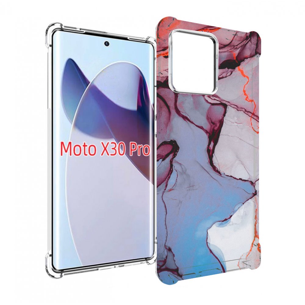 

Чехол MyPads мраморный рисунок для Motorola Moto X30 Pro, Прозрачный, Tocco