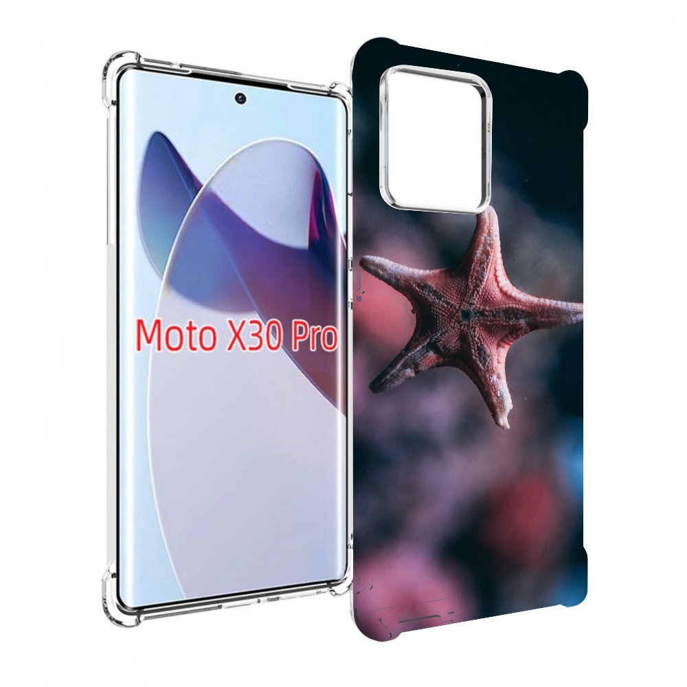 

Чехол MyPads морская-звезда---starfish для Motorola Moto X30 Pro, Прозрачный, Tocco
