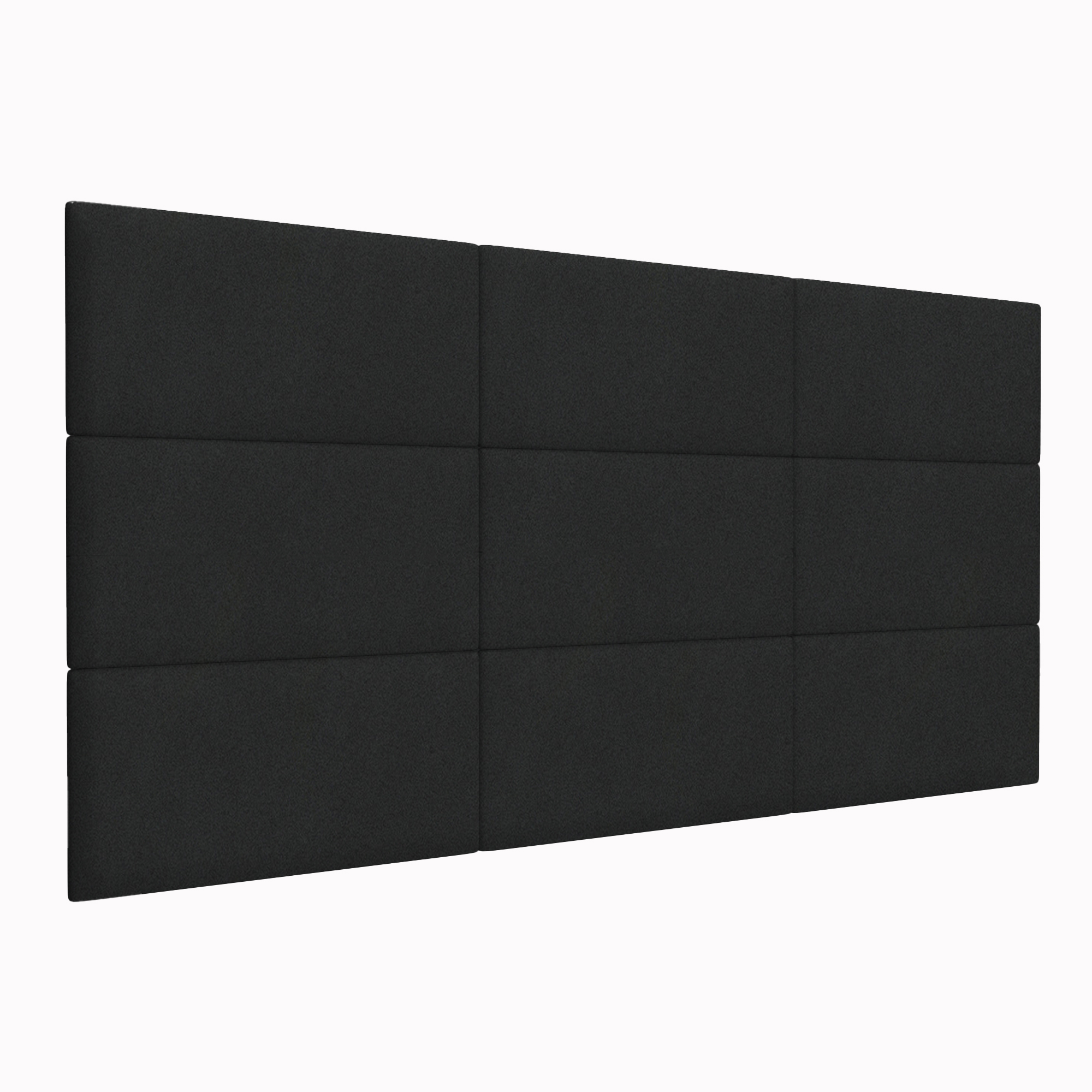 фото Шумо звукоизоляционные мягкие панели velour black 30х60 см 1 шт. tartilla