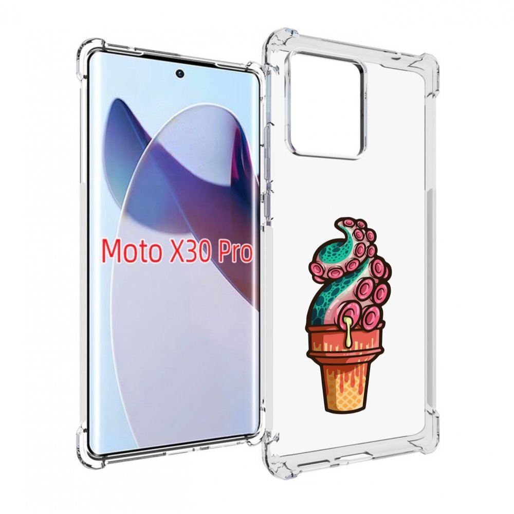 

Чехол MyPads мороженное для Motorola Moto X30 Pro, Прозрачный, Tocco