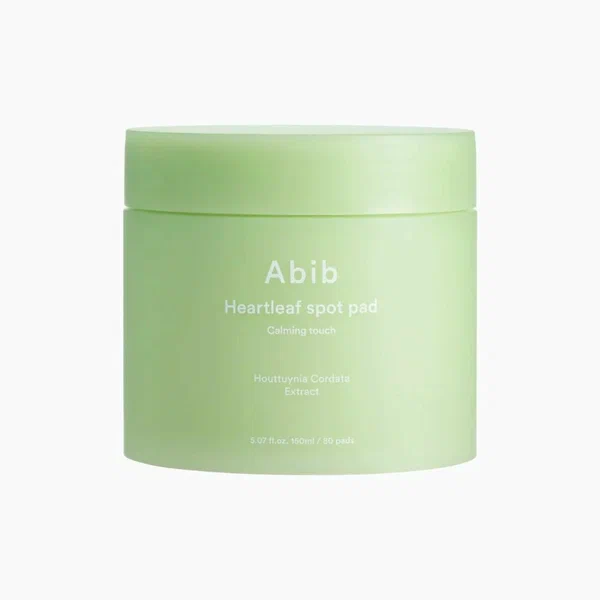

Успокаивающие тонерные диски Abib Heartleaf Spot Pad Calming Touch 80 шт