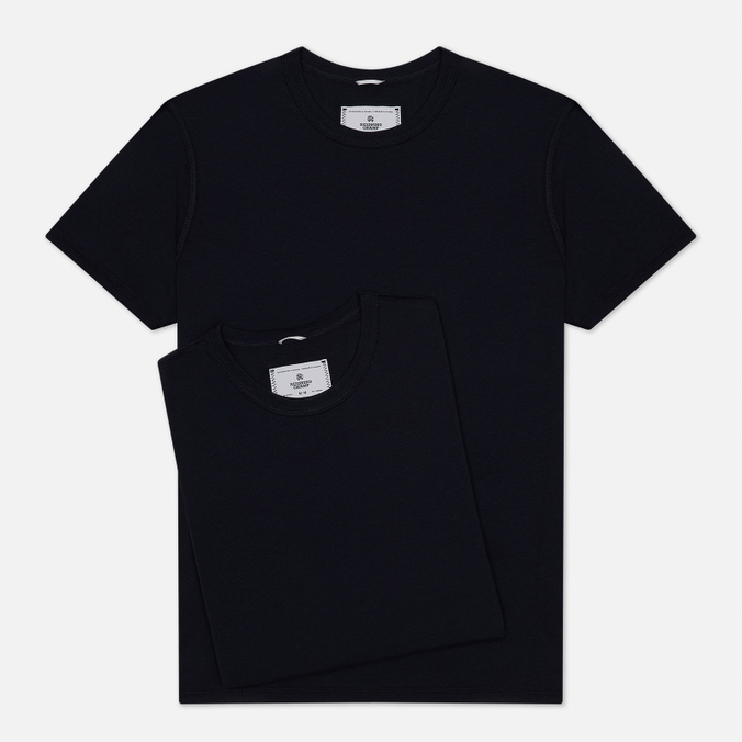 

Комплект футболок мужских Reigning Champ RC-1029 синих S, RC-1029
