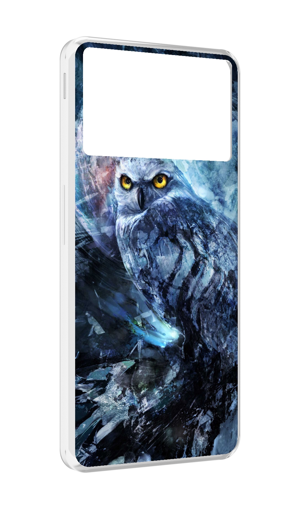 

Чехол MyPads замороженная-сова для ZTE Nubia Z40S Pro, Прозрачный, Tocco
