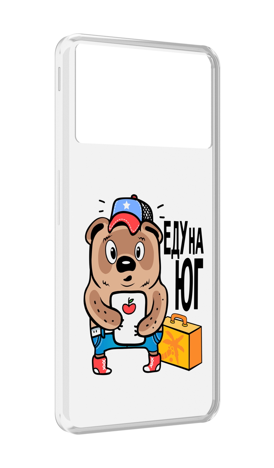 

Чехол MyPads еду-на-юг для ZTE Nubia Z40S Pro, Прозрачный, Tocco