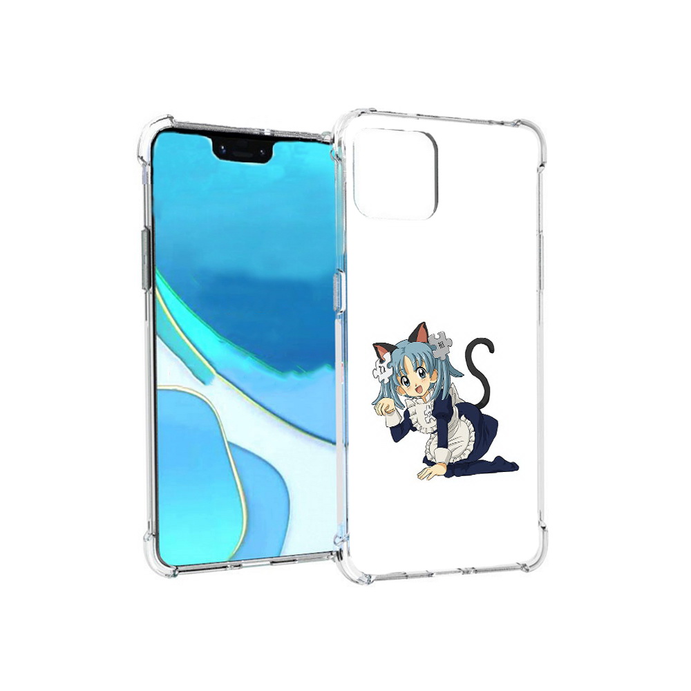 

Чехол MyPads Tocco для Google Pixel 4 XL аниме3, Прозрачный, Tocco