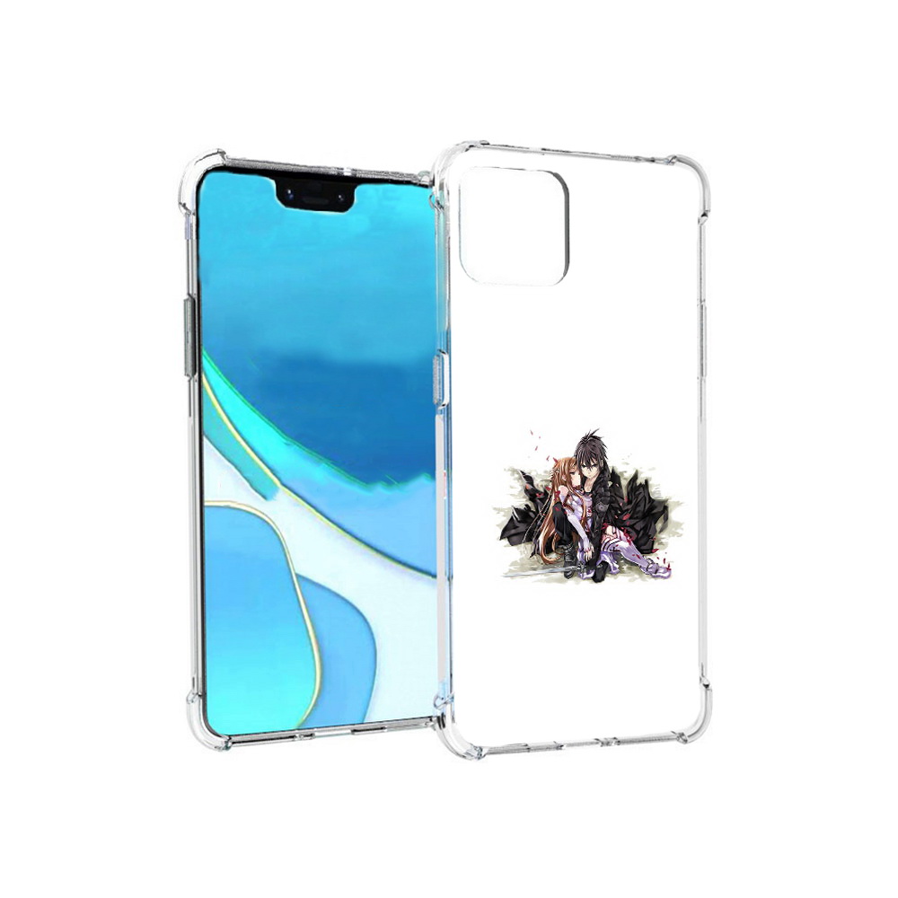 

Чехол MyPads Tocco для Google Pixel 4 XL аниме асуна, Прозрачный, Tocco