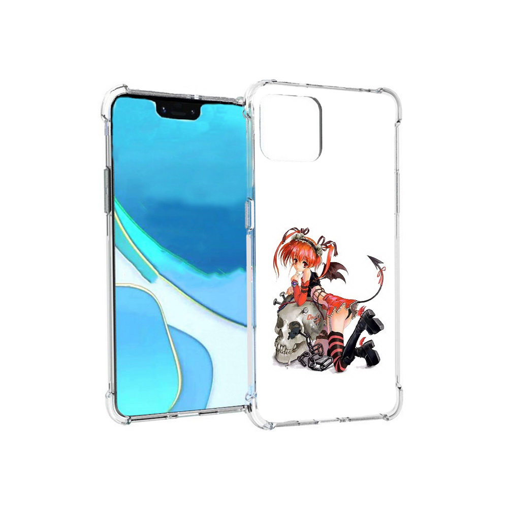 

Чехол MyPads Tocco для Google Pixel 4 XL аниме, Прозрачный, Tocco