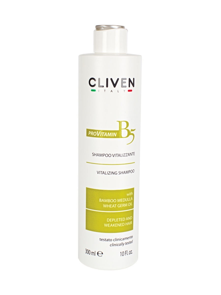 Cliven Шампунь жизненная сила волос Pro Vitamin B5, 300 мл