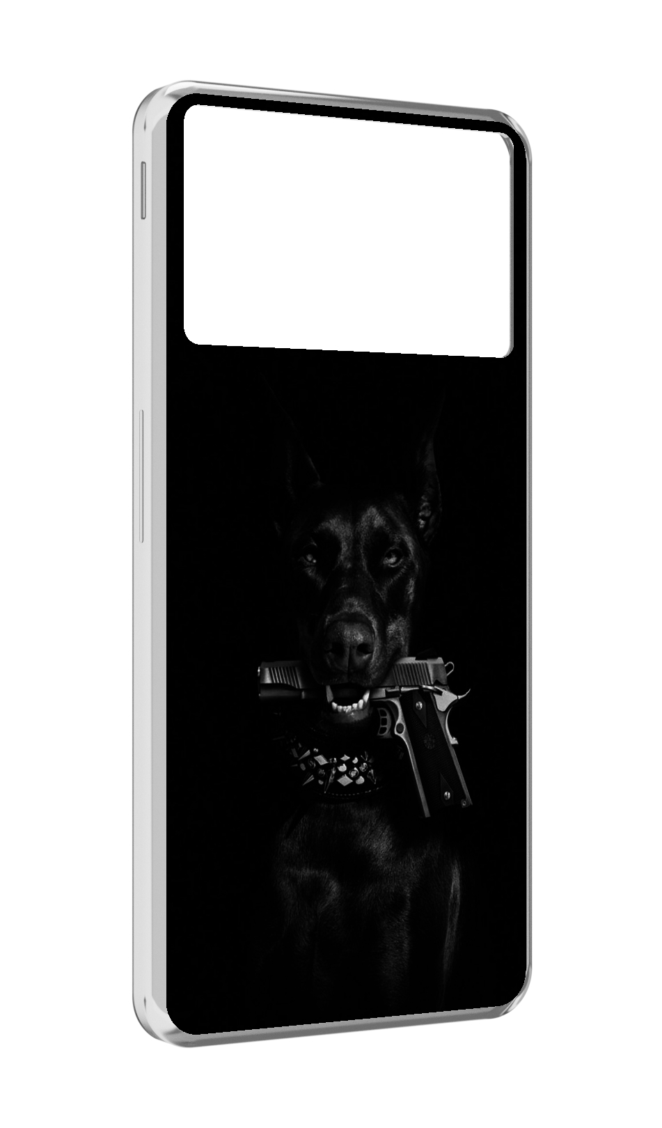 

Чехол MyPads доберман мужской для ZTE Nubia Z40S Pro, Прозрачный, Tocco