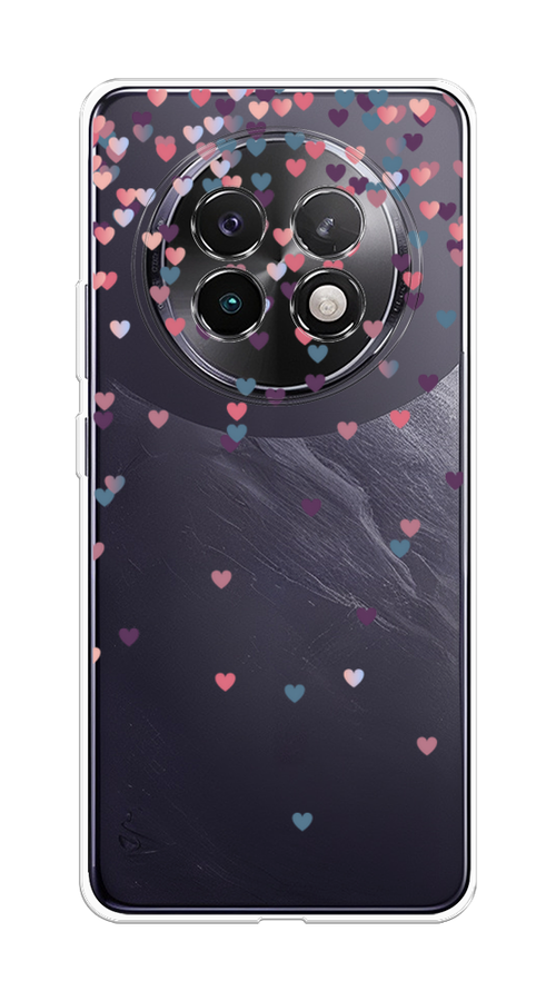 

Чехол на Realme 13+ "Посыпка сердечки", Розовый;фиолетовый, 2518750-1