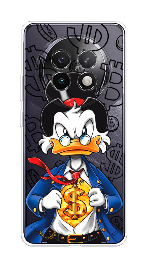 

Чехол на Realme 13+ "Scrooge Goldman", Черный;белый;синий, 2518750-1