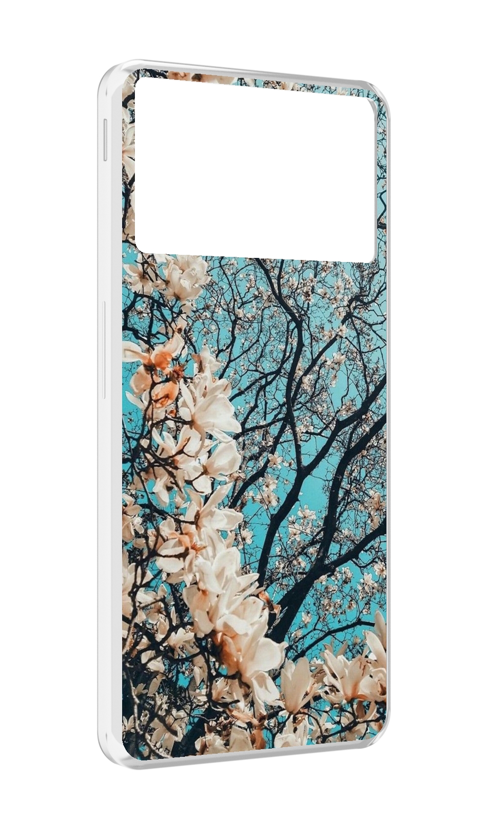 

Чехол MyPads дерево-с-цветочками для ZTE Nubia Z40S Pro, Прозрачный, Tocco