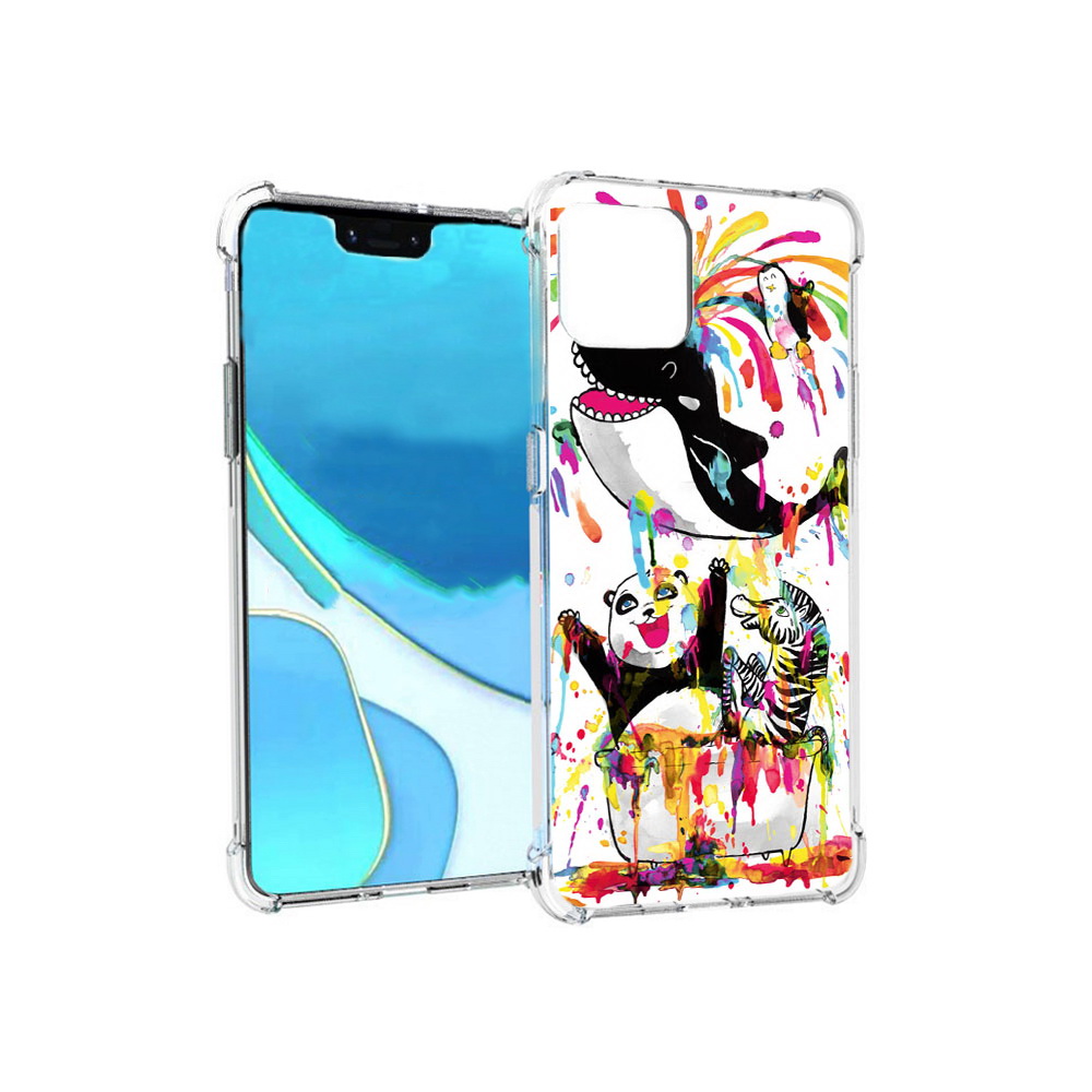 

Чехол MyPads Tocco для Google Pixel 4 XL Хиппи кит, Прозрачный, Tocco