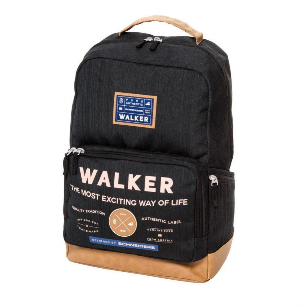 фото Рюкзак walker pure authentic, черный