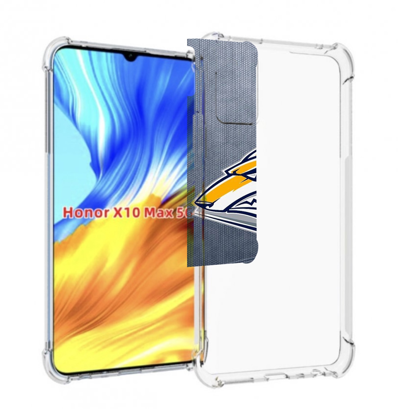 

Чехол MyPads металлург магнитогорск для Honor X10 Max, Прозрачный, Tocco