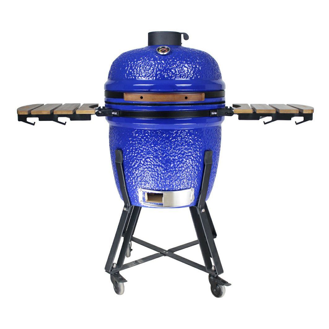 

Барбекю-гриль Steel Egg BBQ керамическое 127 x 75 x 115 см, Черный