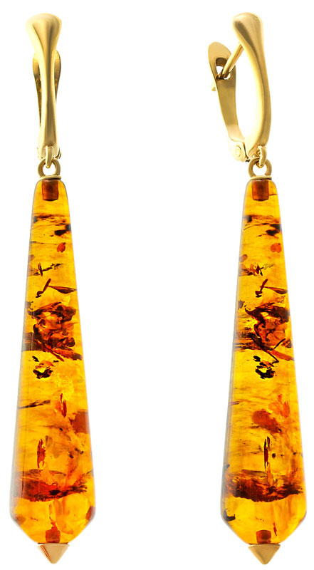

Серьги из серебра с янтарем Darvin 929042548AB, 929042548AB