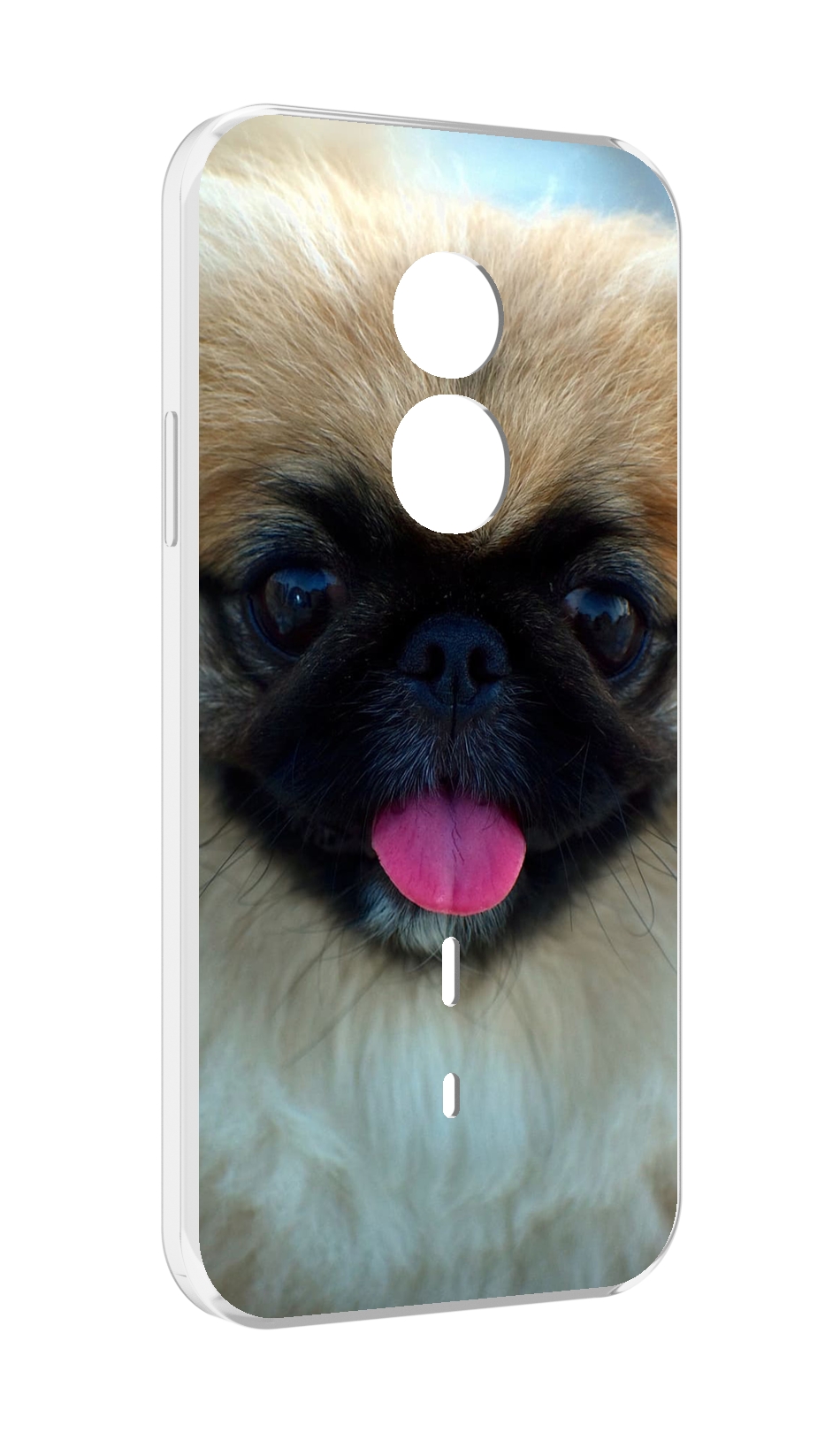 

Чехол MyPads пекинез для Doogee S51, Прозрачный, Tocco