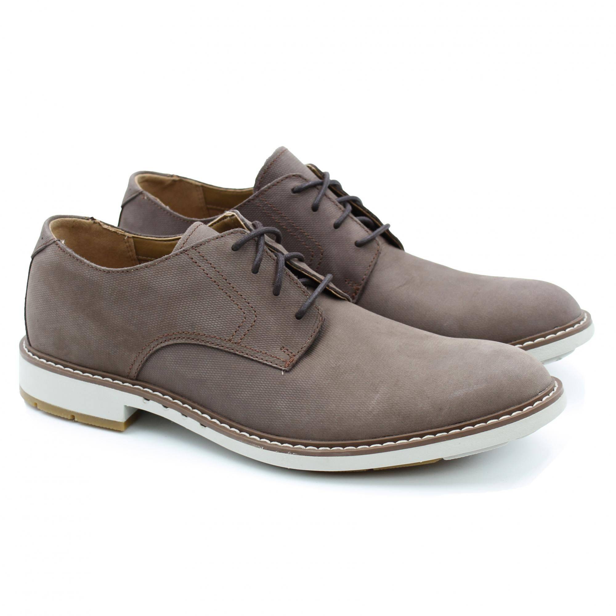 

Полуботинки мужские Clarks Un Elott Lace 26149334 серые 44.5 EU, Un Elott Lace 26149334