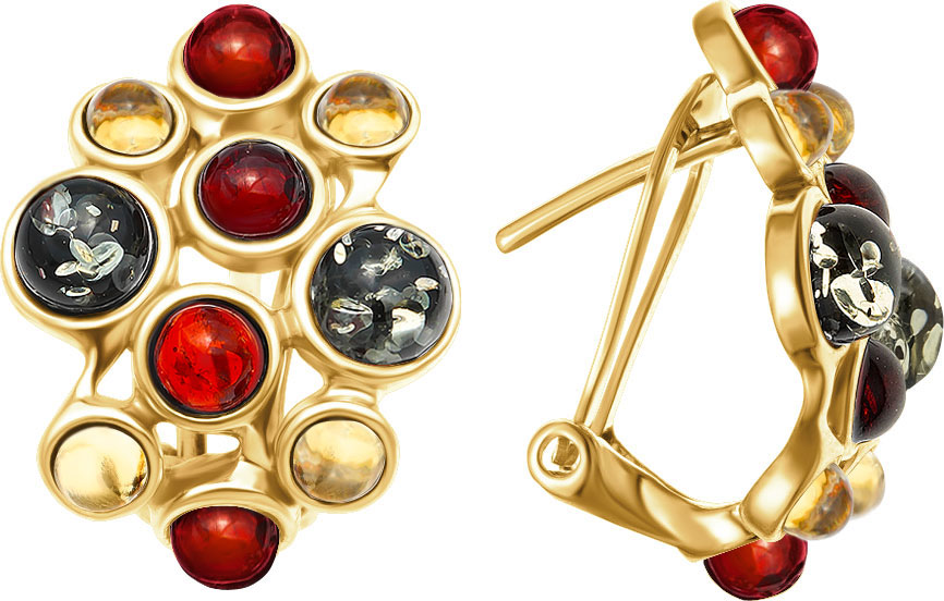 

Серьги из серебра с янтарем Darvin 929062052AD, 929062052AD