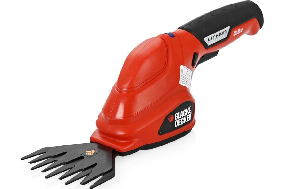 Аккумуляторные садовые ножницы Black & Decker GSL200-QW