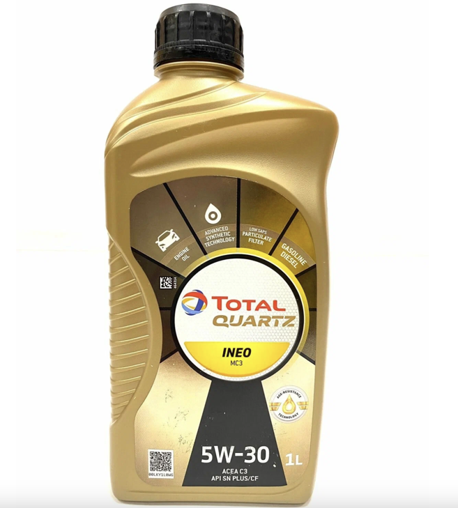

Моторное масло Total синтетическое Quartz Ineo Mc3 5W30 1л