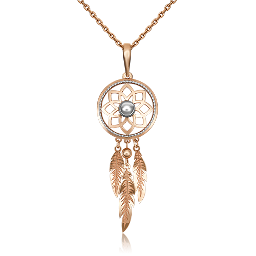 

Кулон из золота PLATINA jewelry 03-3046-00-000-1111-64, 03-3046-00-000-1111-64