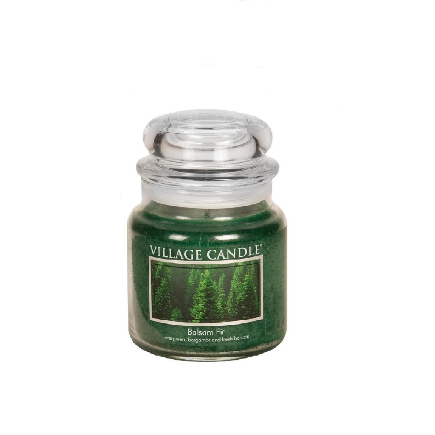 фото Ароматическая свеча village candle "balsam fir", средняя