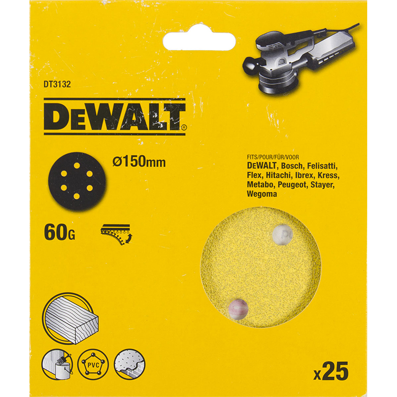 

Диск DEWALT D 150 мм Р60 (DEWALT)