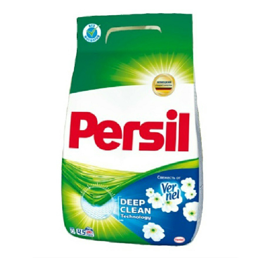 фото Стиральный порошок persil свежесть от vernel автомат для всех видов тканей 4,5 кг