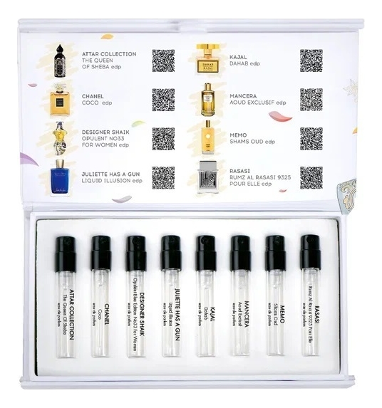 

Набор Aroma Box #6 Восточные ароматы для нее, 6 Восточные ароматы Woman 12 ml