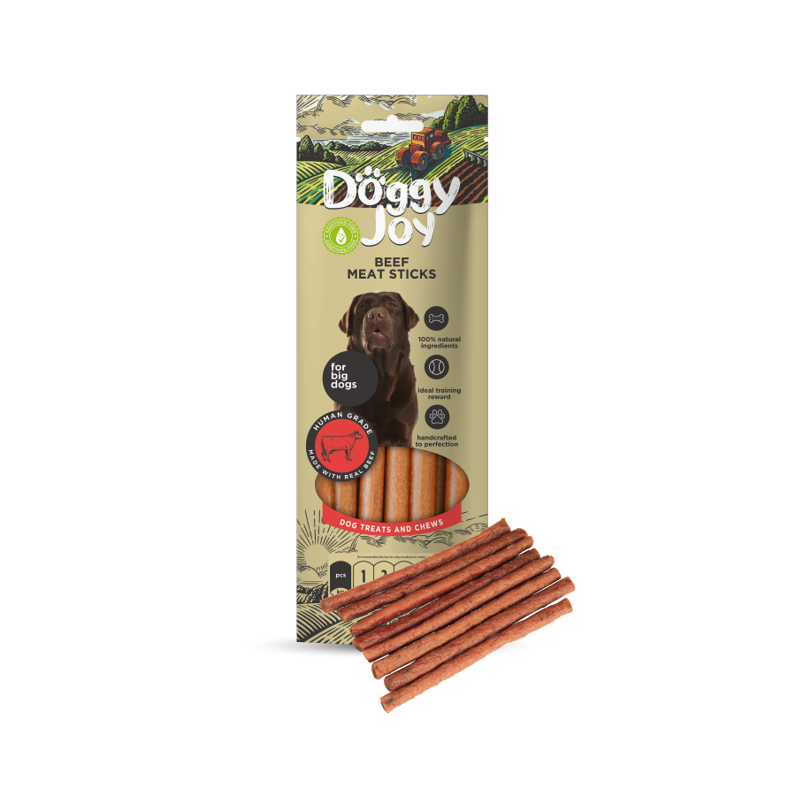 Лакомство для собак Doggy Joy Mясные колбаски из говядины 45 г 689₽