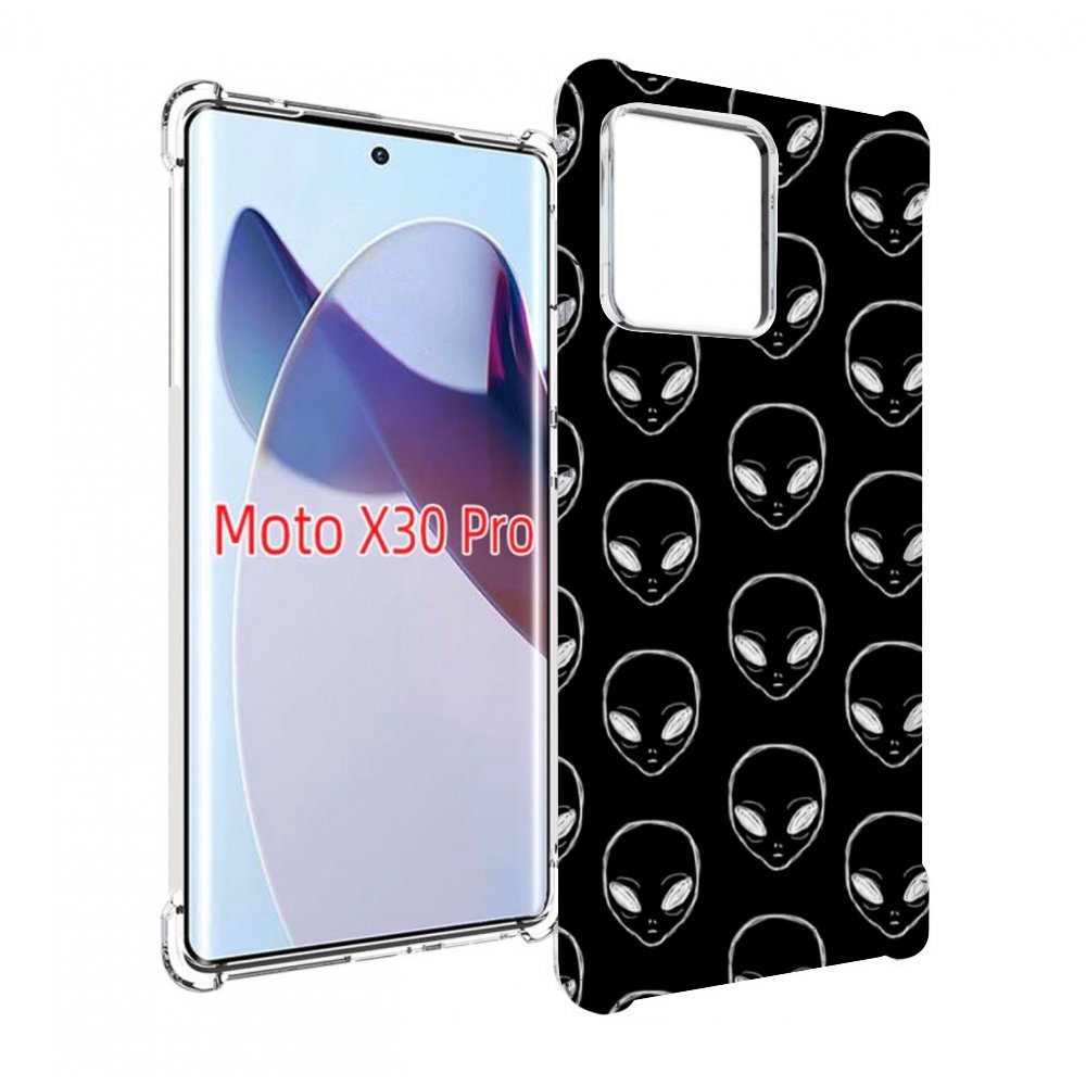 

Чехол MyPads мини-инопланетяне для Motorola Moto X30 Pro, Прозрачный, Tocco