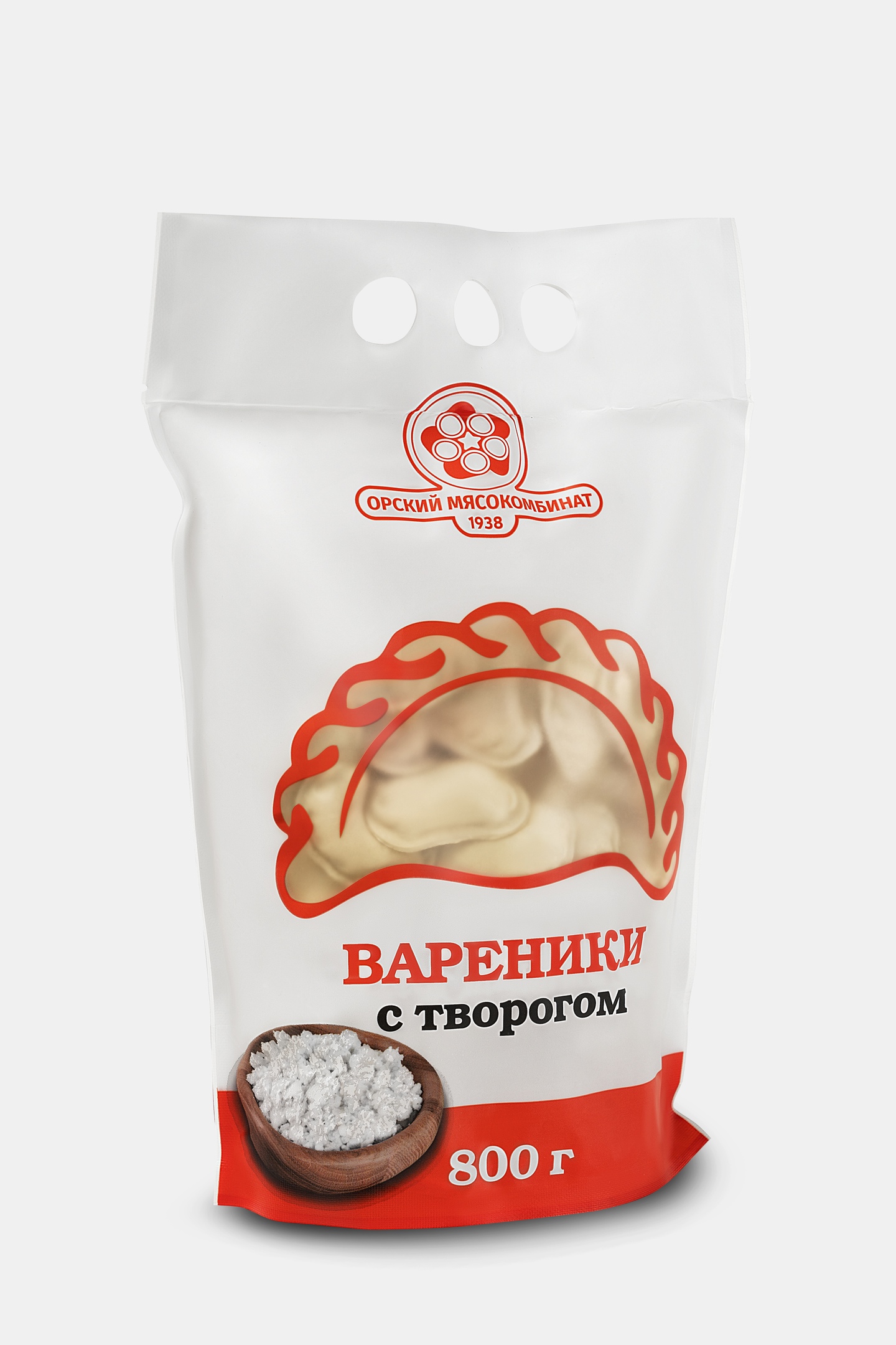 

Вареники Орский мясокомбинат с творогом замороженные 800 г