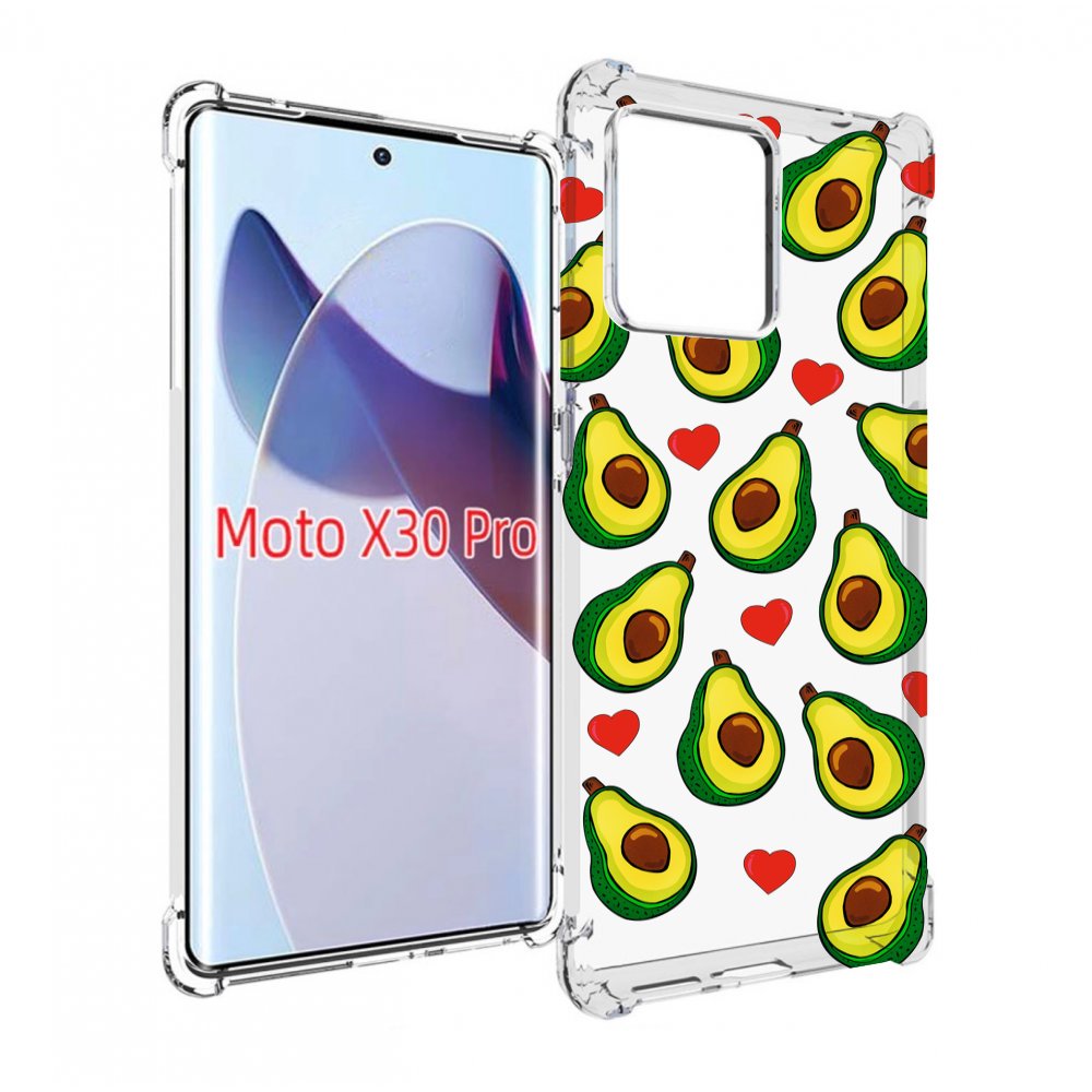 

Чехол MyPads миленькие-авокадо для Motorola Moto X30 Pro, Прозрачный, Tocco