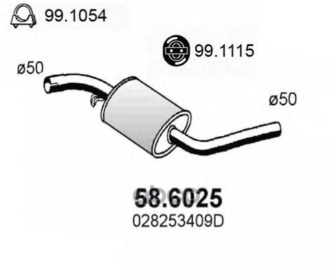 

Резонатор ASSO 58.6025