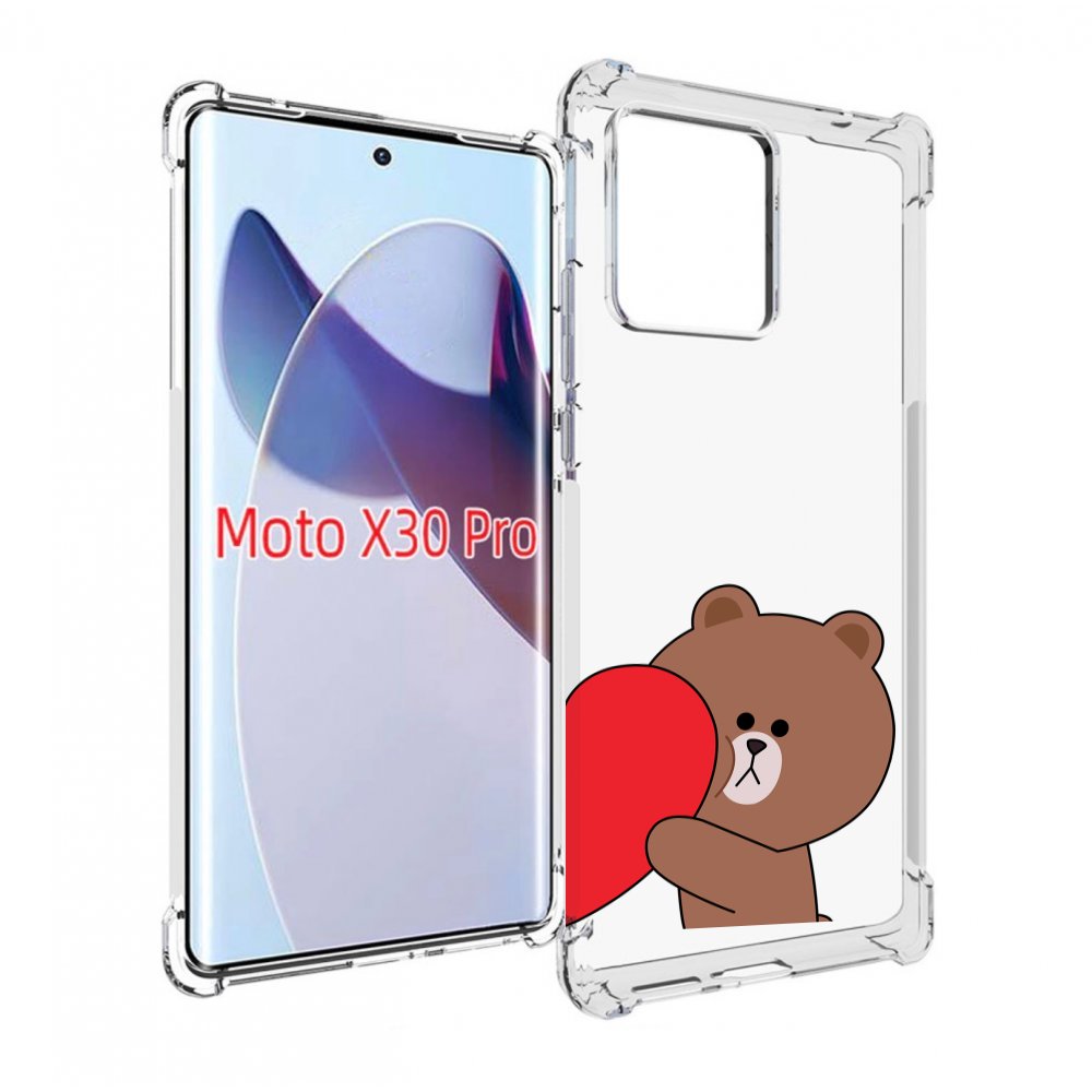 

Чехол MyPads медвежонок детский для Motorola Moto X30 Pro, Прозрачный, Tocco
