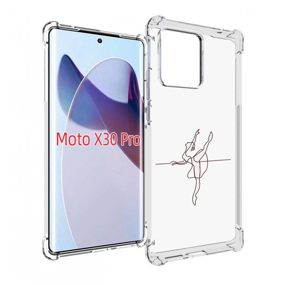 

Чехол MyPads маленькая-баллерина для Motorola Moto X30 Pro, Прозрачный, Tocco