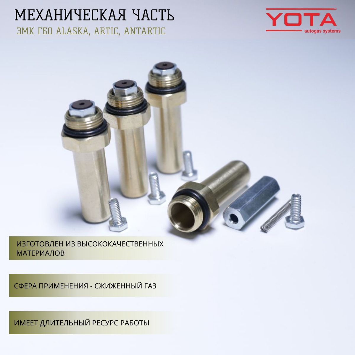 

Механическая часть / Сердечник клапана ГБО редуктора YOTA TOMASETTO ALASKA, ARTIC, ANTARTI