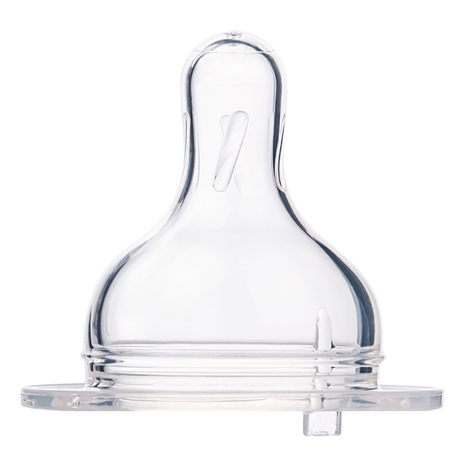 Соска для бутылочек CANPOL Babies переменный поток, широкое горлышко, 3м+