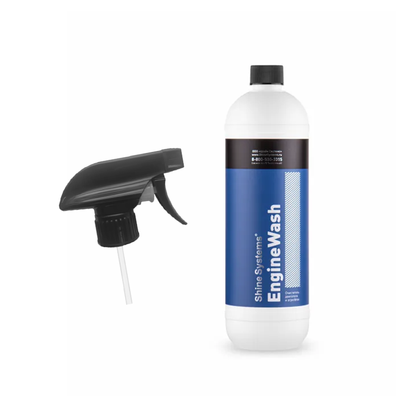 

Набор, ShineSystems, Enginewash Kit - Enginewash 900ml + Standart Trigger