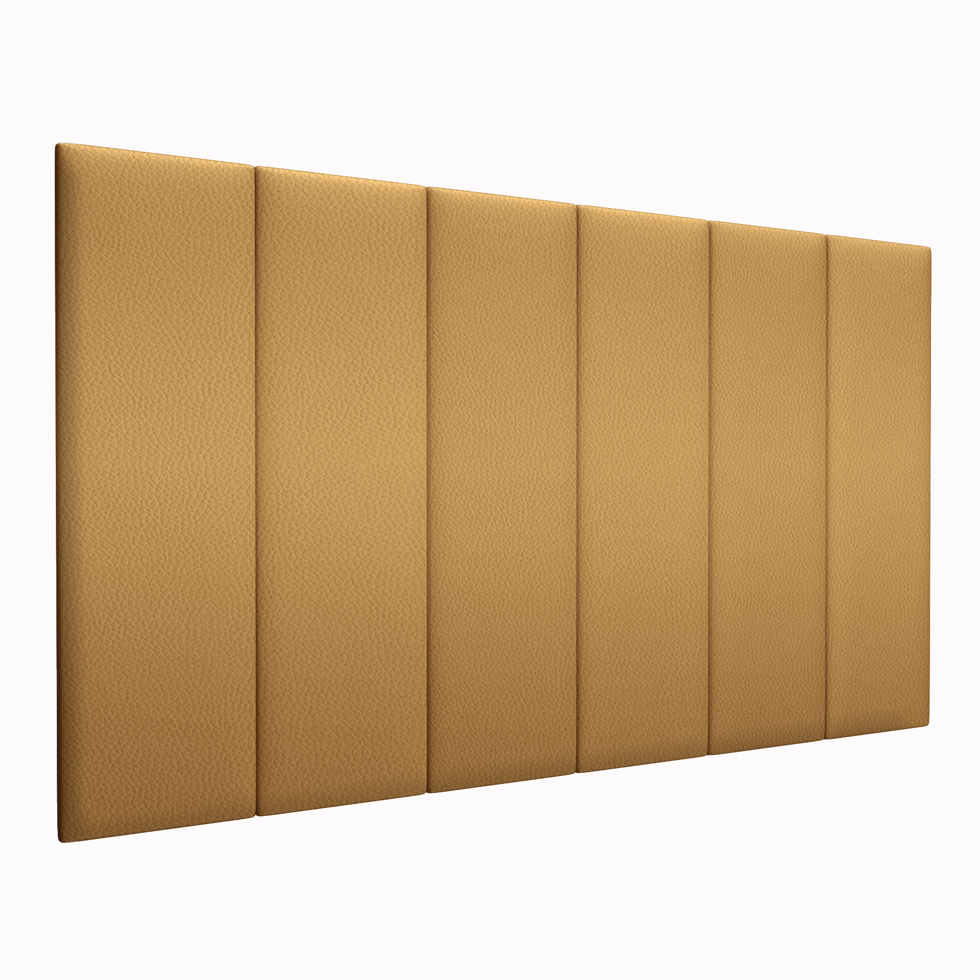 фото Шумо звукоизоляционные мягкие панели eco leather gold 30х100 см 1 шт. tartilla