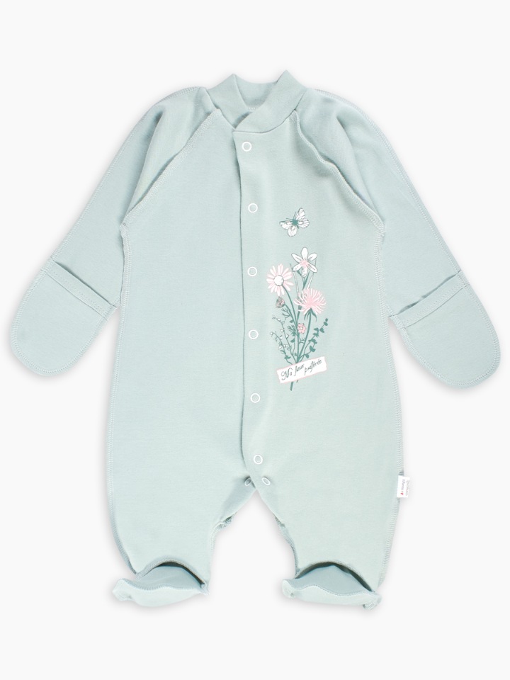 

Комбинезон Веселый малыш "Le Fleur" 252/322/lf/полынь_56, 252/322/lf/полынь