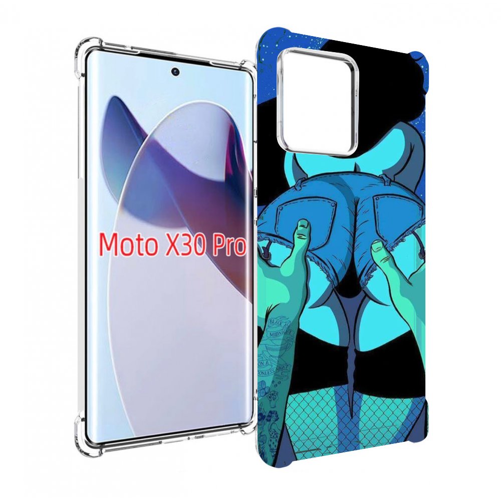 

Чехол MyPads любитель потрогать для Motorola Moto X30 Pro, Прозрачный, Tocco