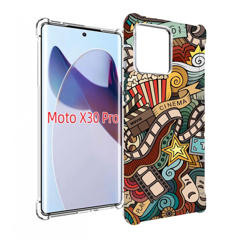 

Чехол MyPads любимое кино для Motorola Moto X30 Pro, Прозрачный, Tocco